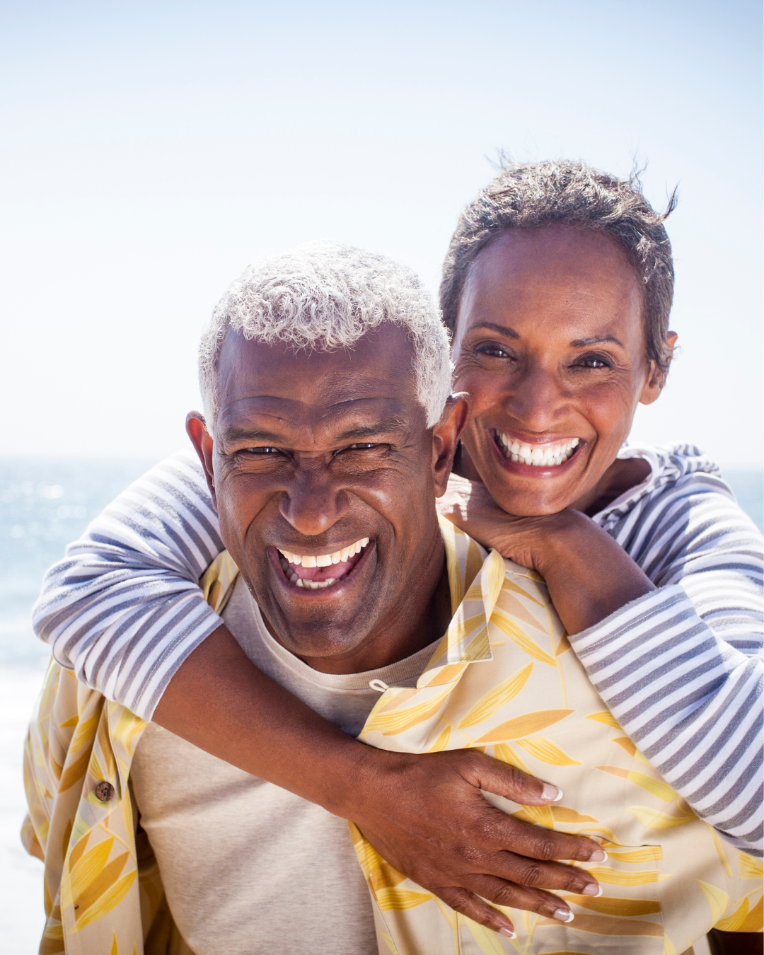 Happy couple pain free 